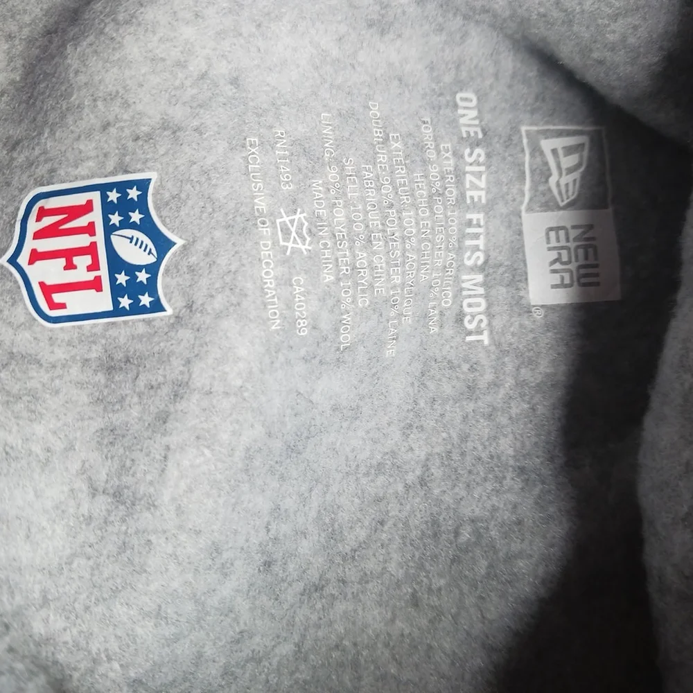 New Era New York Giants Knit Beanie Blue Gray